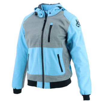 Helstons Softy Air Lady Mesh Blu Sky Grigio