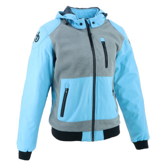 Helstons Softy Air Lady Mesh Blu Sky Grigio