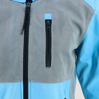 Helstons Softy Air Lady Mesh Blu Sky Grigio