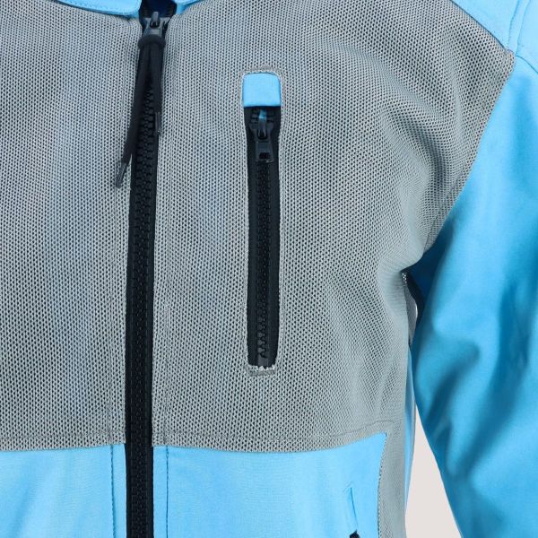 Helstons Softy Air Lady Mesh Blu Sky Grigio