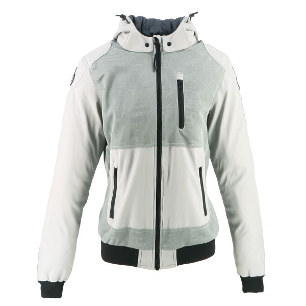 Giacche moto Helstons Softy Air Lady Mesh Grigio