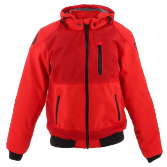 Giacche moto Helstons Softy Air Lady Mesh Rosso