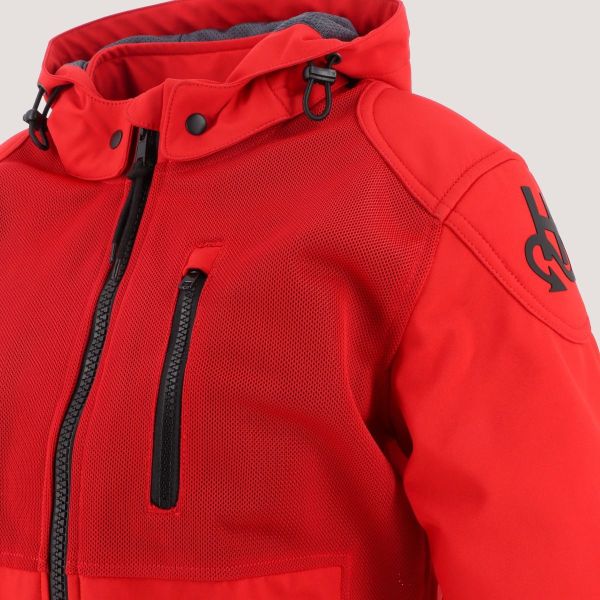 Helstons Softy Air Lady Mesh Rosso