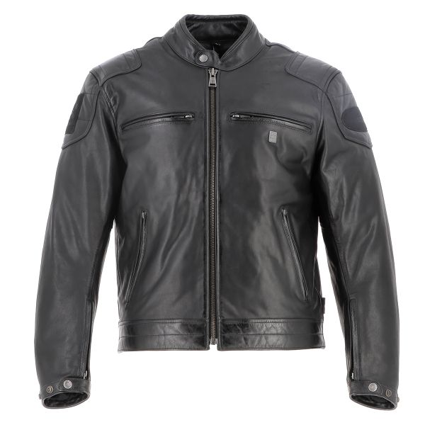 Giacche moto Helstons Sonora Leather Buffalo Black
