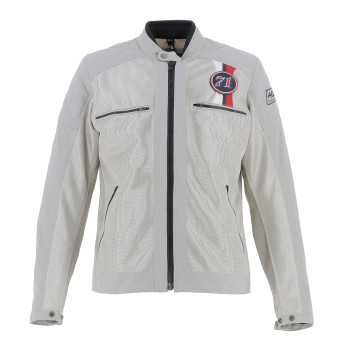 Giacche moto Helstons Stinger Air Mesh Silver