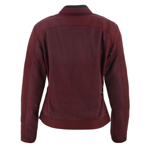 Helstons Stoner Evo Air Girl Maglia Bordeaux