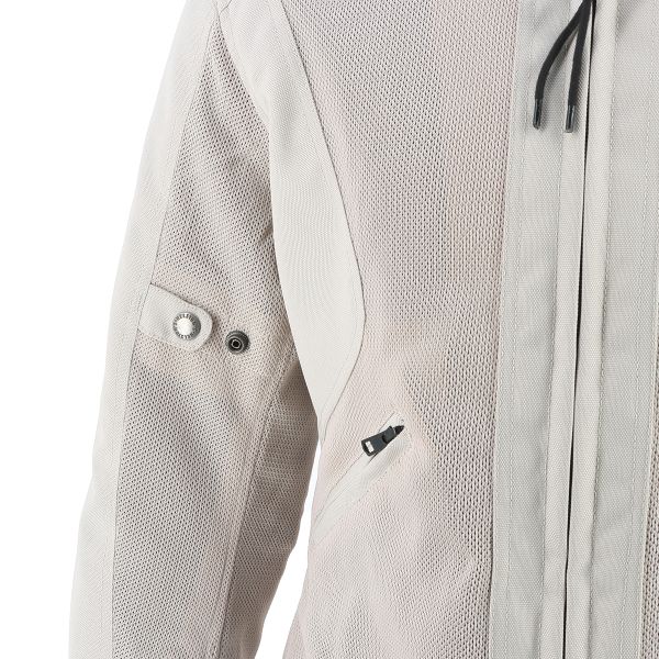 Helstons Stoner Evo Air Girl Maglia Argento