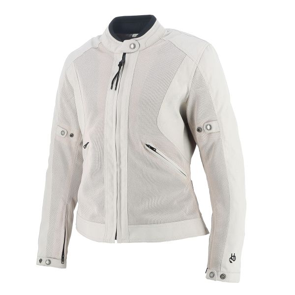 Helstons Stoner Evo Air Girl Maglia Argento