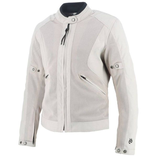 Giacche moto Helstons Stoner Evo Air Uomo Maglia Argento