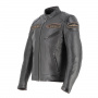 Giacche moto Helstons Trevor Leather Rag Brown Black