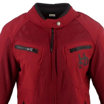 Helstons Turbo Girl Air Mesh Borgogna