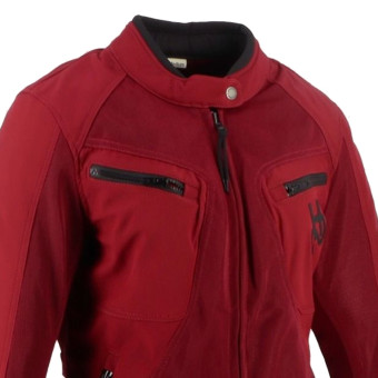 Helstons Turbo Girl Air Mesh Borgogna