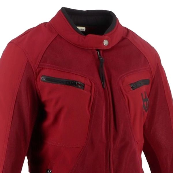 Helstons Turbo Girl Air Mesh Borgogna