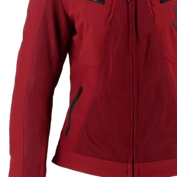 Helstons Turbo Girl Air Mesh Borgogna