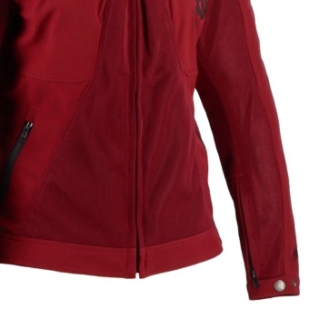 Helstons Turbo Girl Air Mesh Borgogna