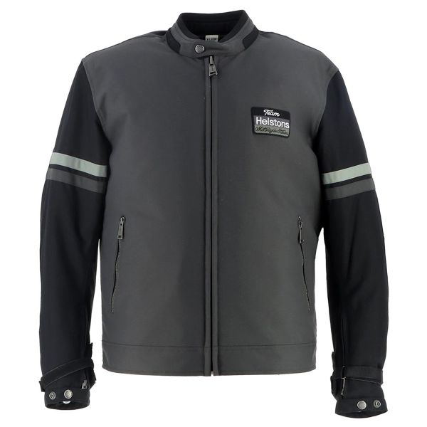 Giacche moto Helstons Serie V Grigio Nero