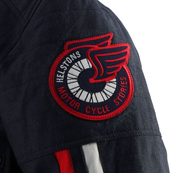 Helstons Blu Vulcano Rosso Beige