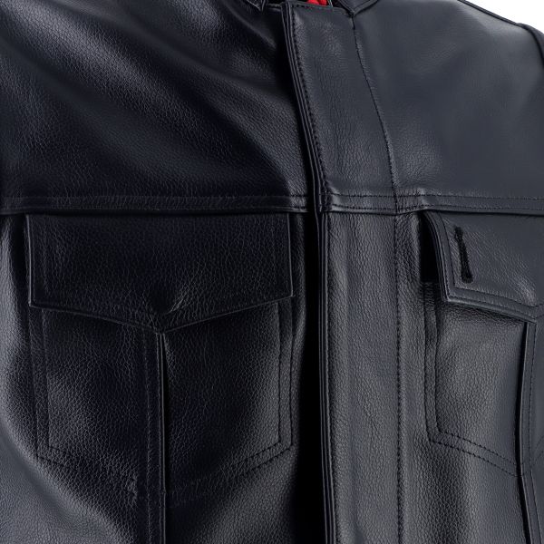 Helstons Pelle occidentale nera