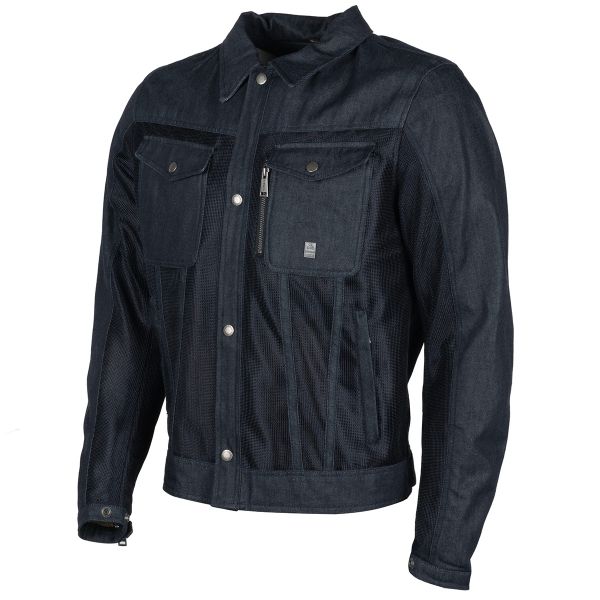 Giacche moto Helstons Western Air Blue