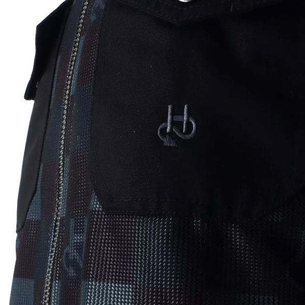 Helstons Wood Air Black Grey