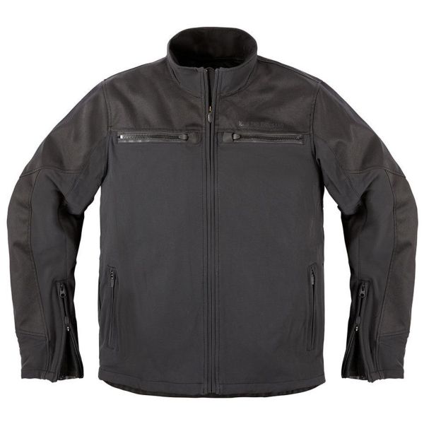 Giacche moto ICON 1000 Nightbreed Jacket Black