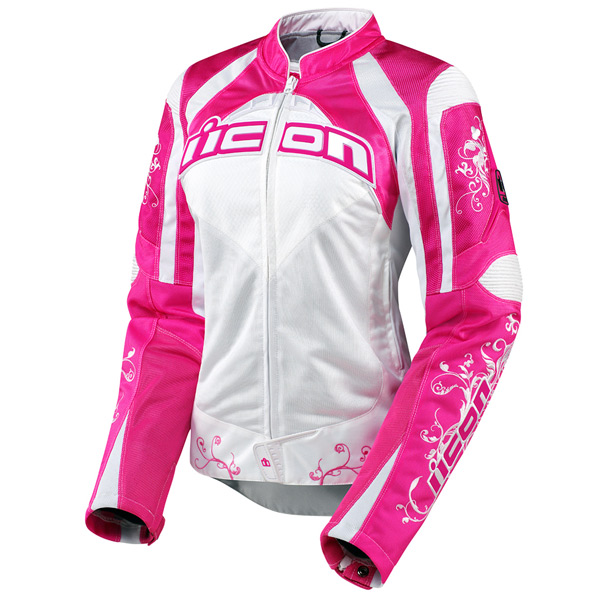 Giacche moto ICON Contra Speed Queen Pink