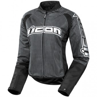 Giacche moto ICON Hooligan 2 Glam Black