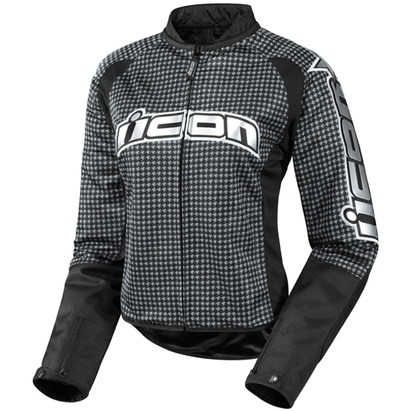 Giacche moto ICON Hooligan 2 Glam Black