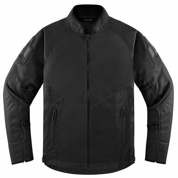 Giacche moto ICON Mesh AF Black Black