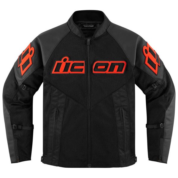 Giacche moto ICON Mesh AF Leather Slayer