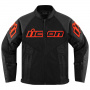 Giacche moto ICON Mesh AF Leather Slayer