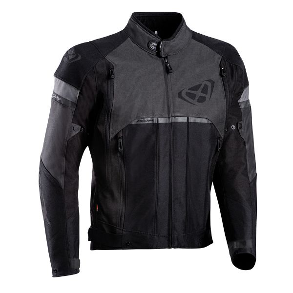 Giacche moto Ixon Allroad Black Grey Giacche moto Ixon Allroad Black Grey