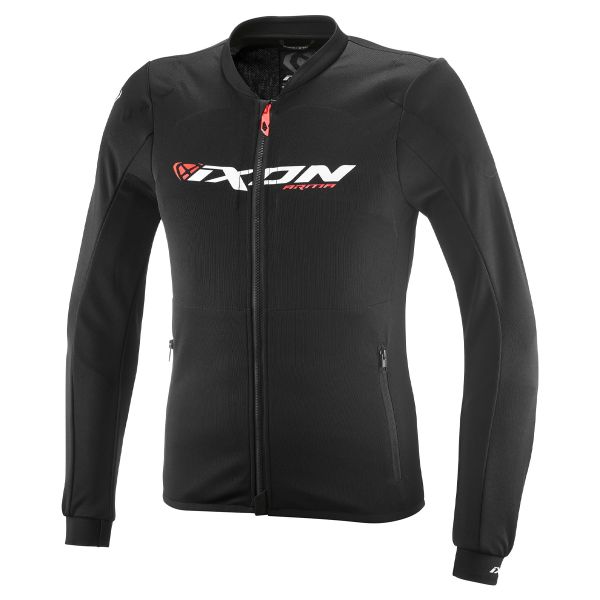 Giacche moto Ixon Arma Nero Bianco Rosso Brillante