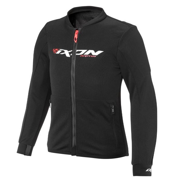 Giacche moto Ixon Arma Kid Nero Bianco Rosso Brillante