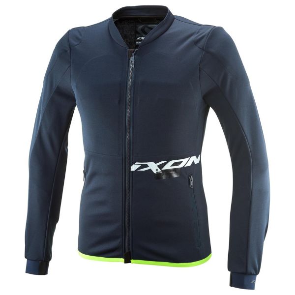 Giacche moto Ixon Arma Navy Bianco Giallo brillante
