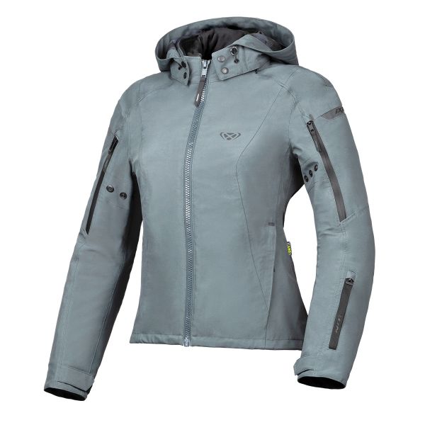 Giacche moto Ixon Burning Lady Tactic Green