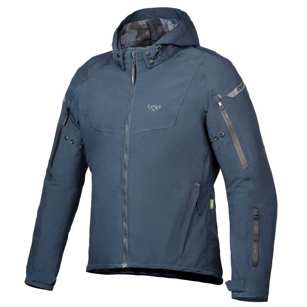 Giacche moto Ixon Burning Navy Giacche moto Ixon Burning Navy