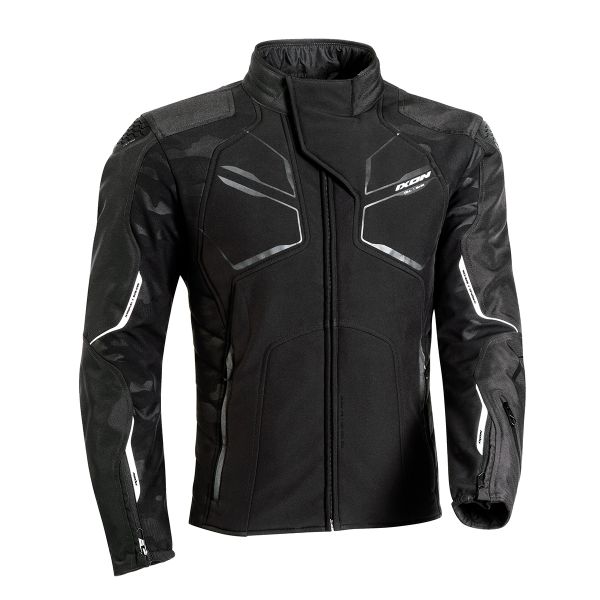 Giacche moto Ixon Cell Black Anthracite White Giacche moto Ixon Cell Black Anthracite White