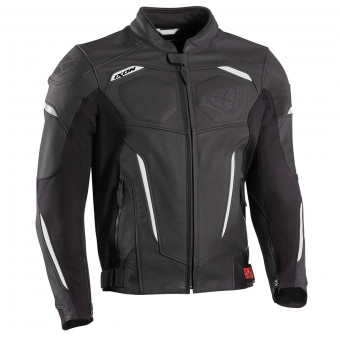Giacche moto Ixon Ceros Black White