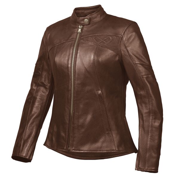 Giacche moto Ixon Crank Air Lady Brown