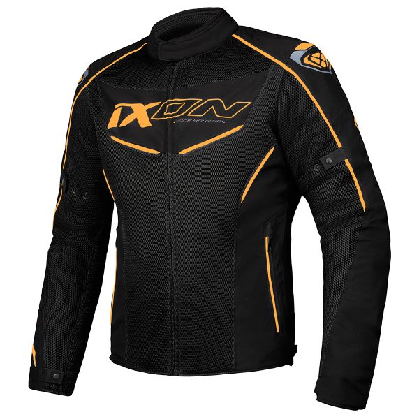 Giacche moto Ixon Flicker Black Orange