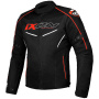 Giacche moto Ixon Flicker Black White Red