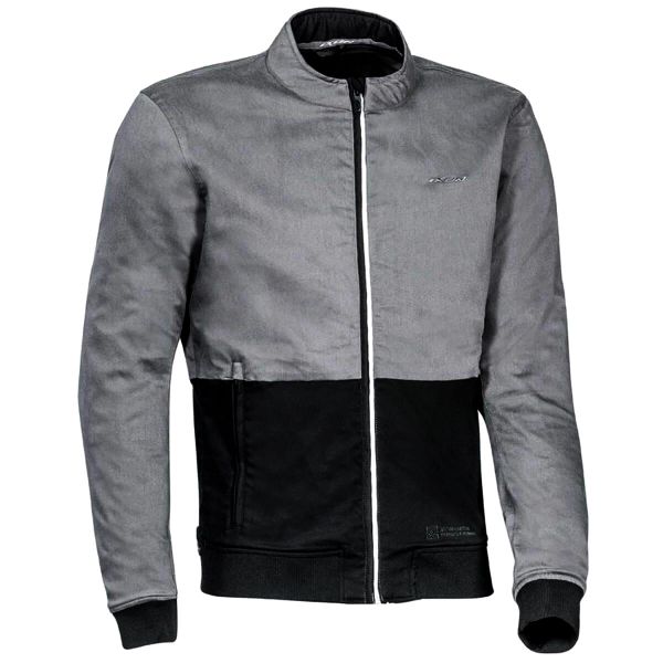 Giacche moto Ixon Fulham Grey Black Giacche moto Ixon Fulham Grey Black