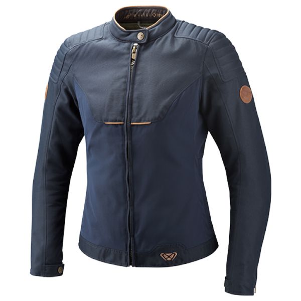 Giacche moto Ixon Hornet Lady Navy Brown