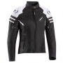 Giacche moto Ixon Ilana Evo Black White Grey