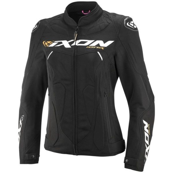 Giacche moto Ixon Ionix Lady Nero Bianco Giacche moto Ixon Ionix Lady Nero Bianco