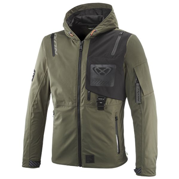 Giacche moto Ixon M-Quarter Khaki Black