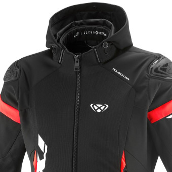 Ixon Pulsion Air Nero Bianco Rosso Brillante