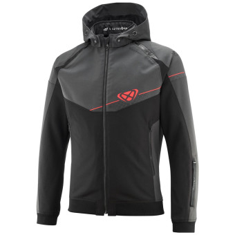 Giacche moto Ixon Sezione Nero Rosso antracite