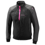 Giacche moto Ixon Siwa Lady Black Anthracite Pink